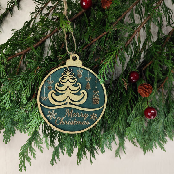 Christmas Tree Wood Ornaments π