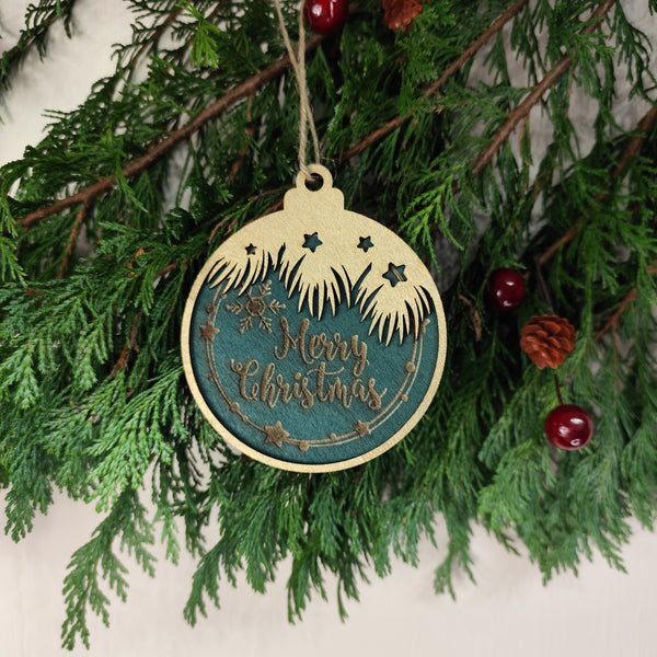 Christmas Tree Wood Ornaments π