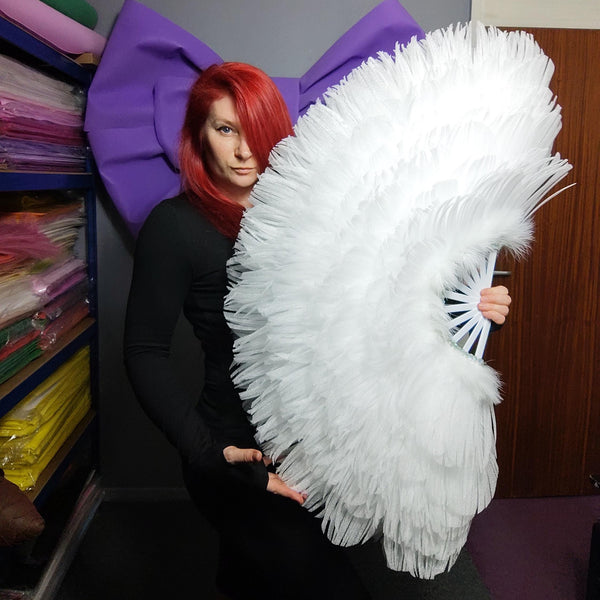 Foam Large Fan Set of 2  🪭 Dancers Burlesque Show