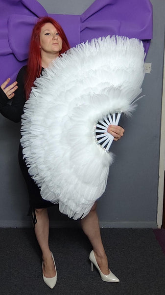 Foam Large Fan Set of 2  🪭 Dancers Burlesque Show