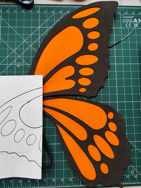 Butterfly Template - PDF file only