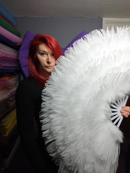 Foam Large Fan Set of 2  🪭 Dancers Burlesque Show