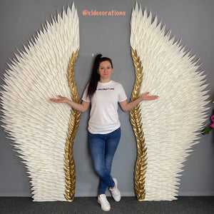 Wings of Freedom - 2.20m Giant Free Standing Wings for Events and Beauty Salons