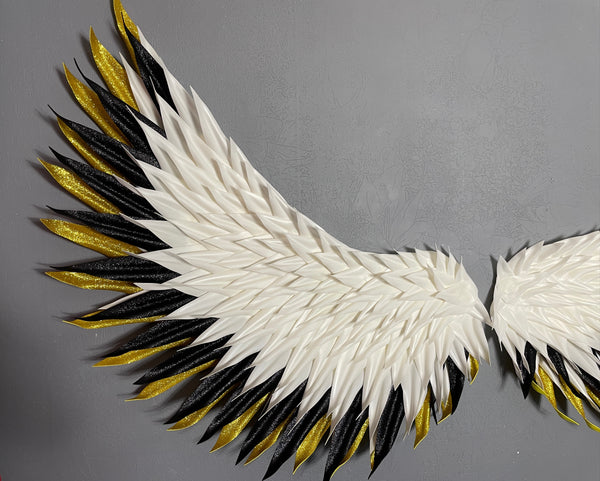 Gold/Black Angel Wings Wall Decoration Selfie area Home decoration Event decor