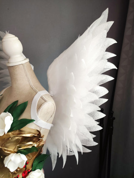 Handmade White Angel wings