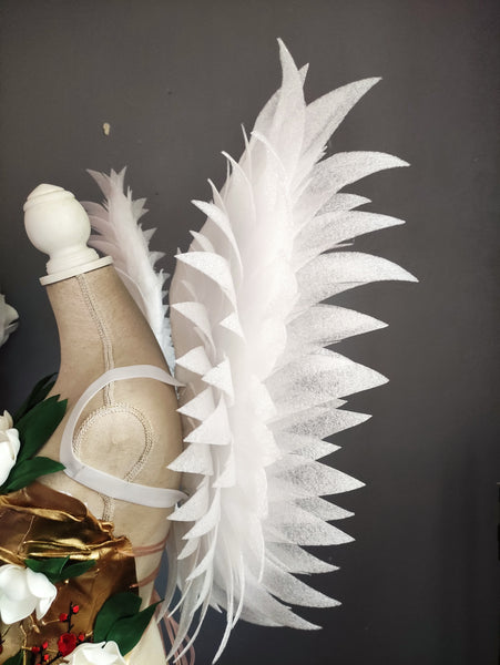 Handmade White Angel wings