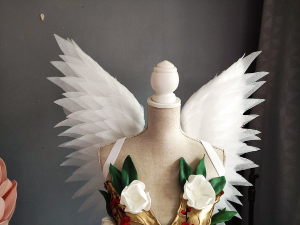 Handmade White Angel wings