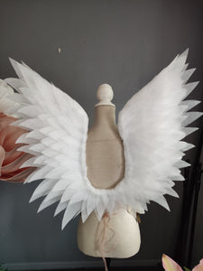 Handmade White Angel wings