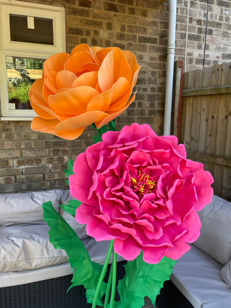 Garden Peony Templates PDF only