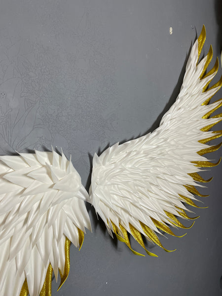 Gold line Angel Wings Wall Decoration Selfie area Home decoration Event decor