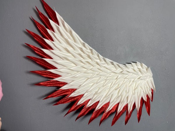 Red line Angel Wings Wall Decoration Selfie area Home decoration Event decor