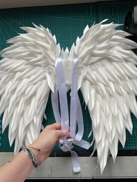 Handmade Kids White Angel wings