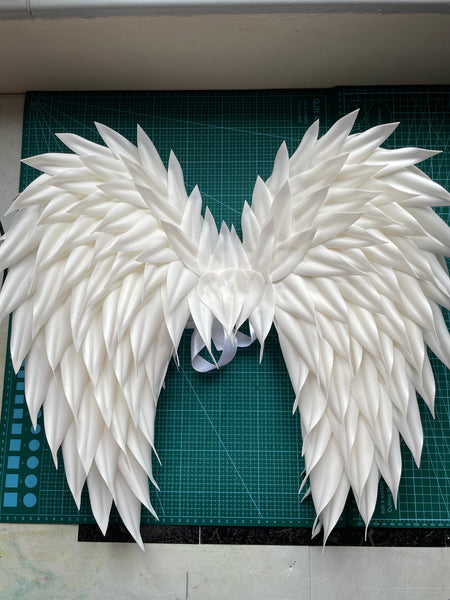 Handmade Kids White Angel wings