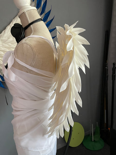 Handmade Kids White Angel wings