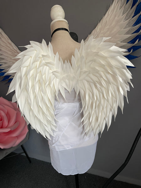 Handmade Kids White Angel wings