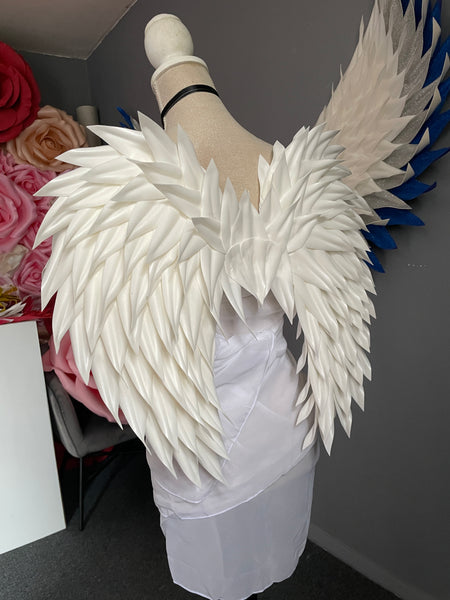 Handmade Kids White Angel wings