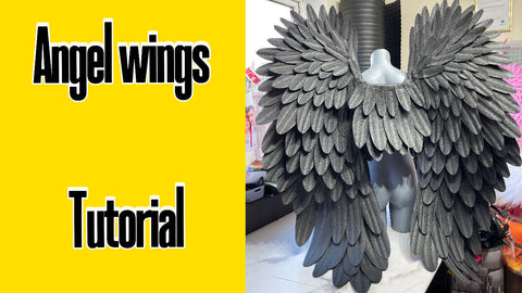 Medium Angel wing PDF templates