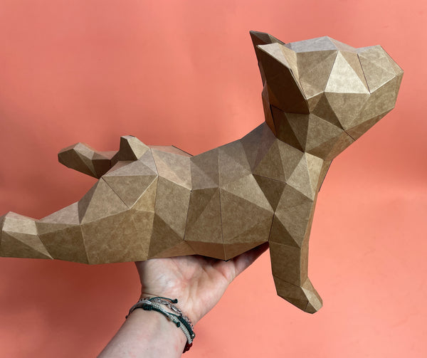 Paper Yoga French Bulldog