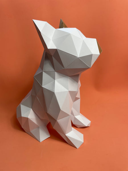 Paper French Bulldog