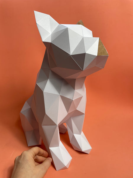 Paper French Bulldog