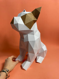 Paper French Bulldog