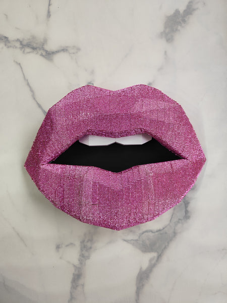 Diamond 💎👄 Card-paper lips 37cm wide