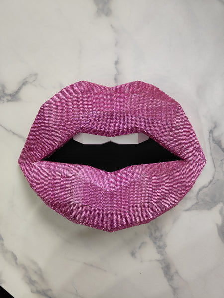 Diamond 💎👄 Card-paper lips 37cm wide