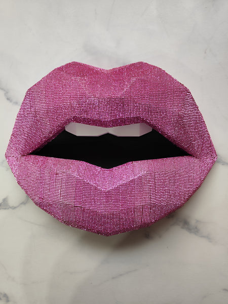 Diamond 💎👄 Card-paper lips 37cm wide