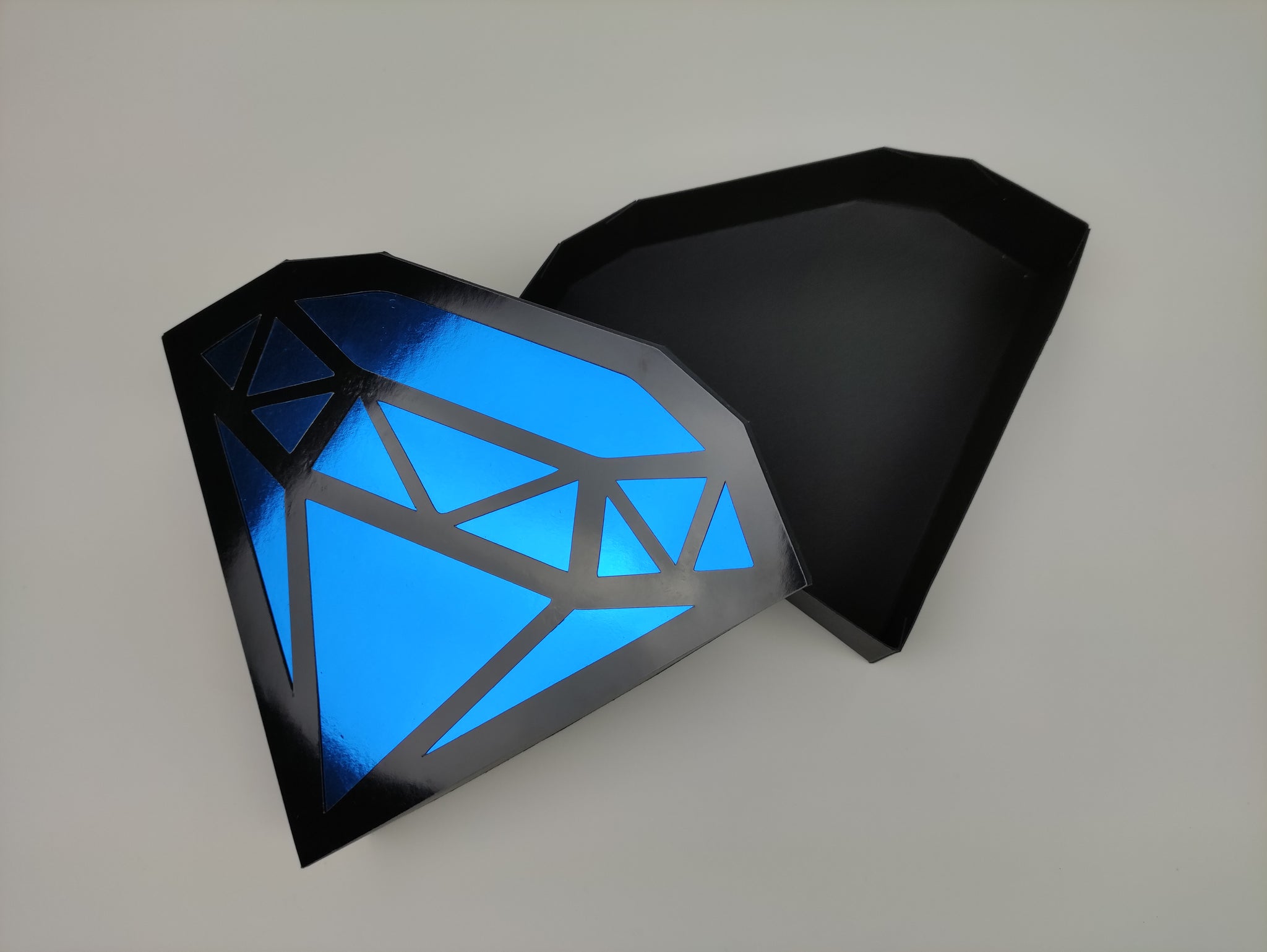 Diamond Gift Box Blue/Black