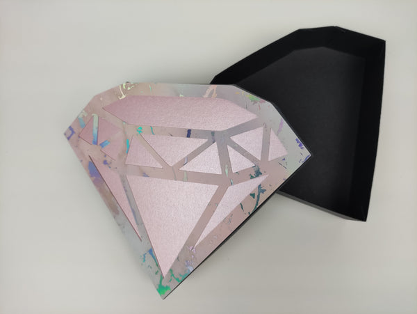 Diamond Gift Box Pink/Black