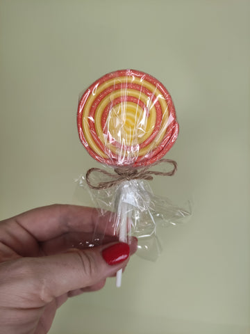 Fake Foam Lollipop Set of 3 Decorations Props